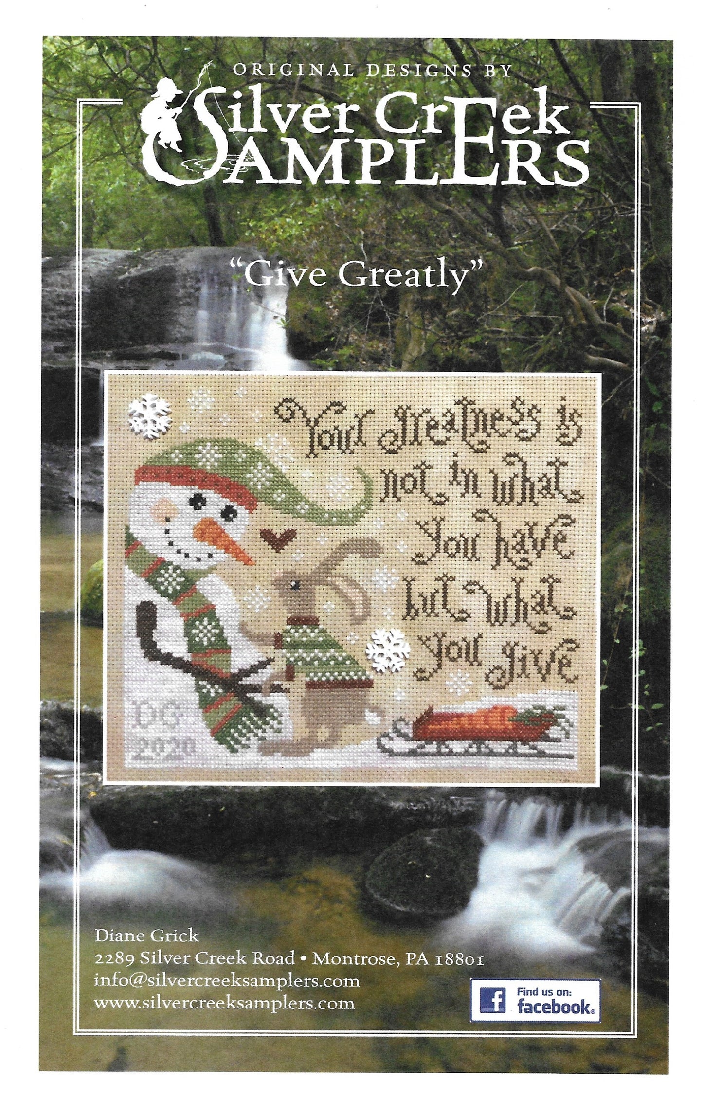 Silver Creek Samplers - Give Greatly