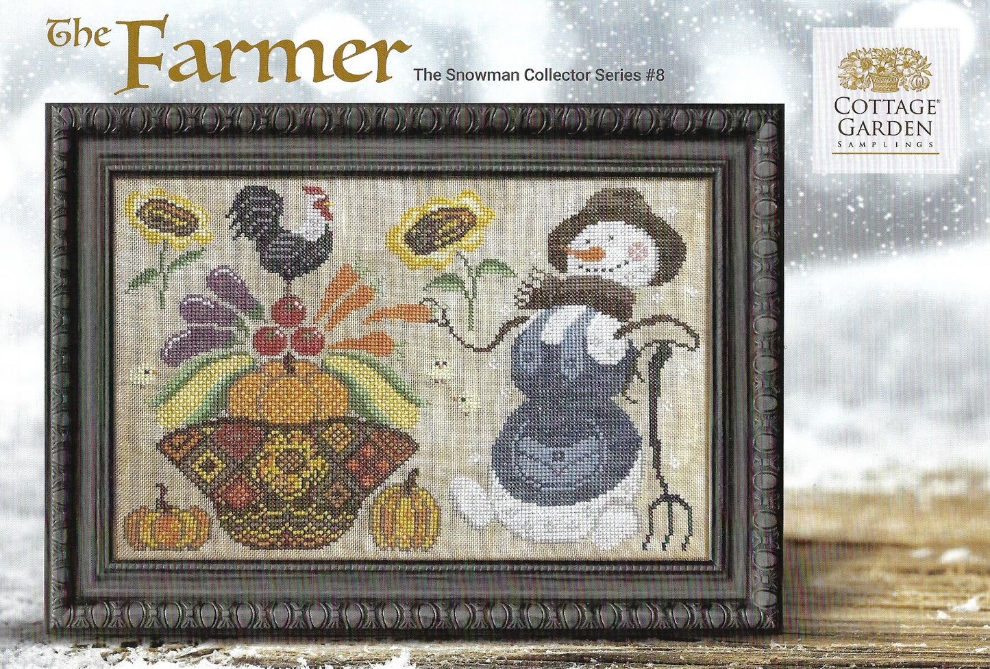 Cottage Garden Samplings - Snowman Collector - The Farmer