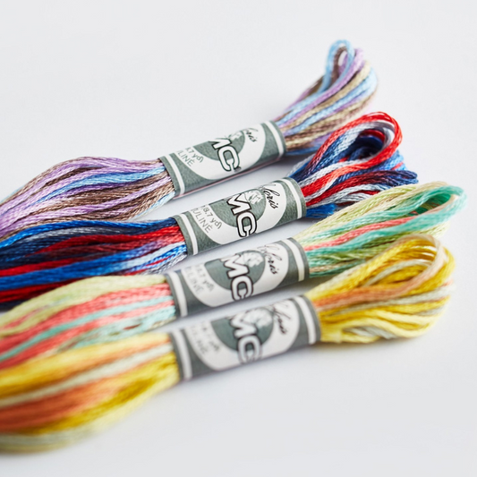 DMC Stranded Coloris Floss - 6 Stranded Cotton Thread - 4500 - 4523