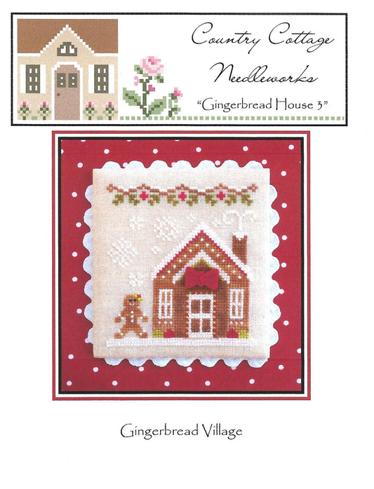 Country Cottage Needleworks - Gingerbread Village Part 5 - Gingerbread House 3
