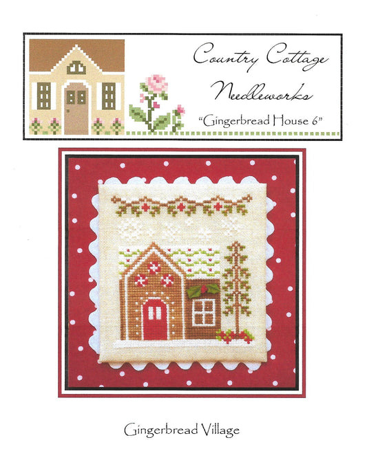 Country Cottage Needleworks - Gingerbread Village Part 9 - Gingerbread House 6