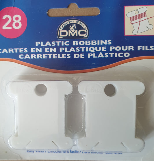 28 Plastics Bobbins