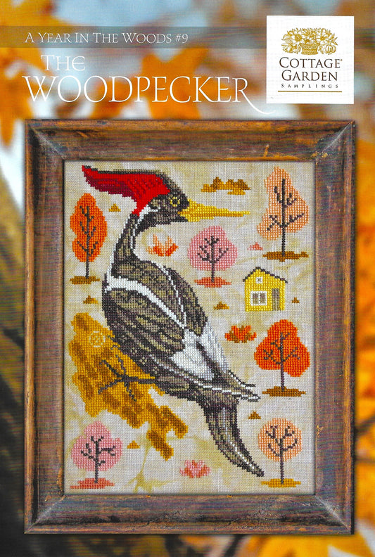 Cottage Garden Samplings - A Year in the Woods - The Woodpecker Part 9